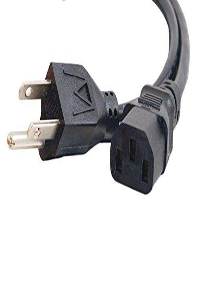 C2G/Cables to Go 29926 16 AWG Universal Power Cord (4 Feet, Black) - Image 1